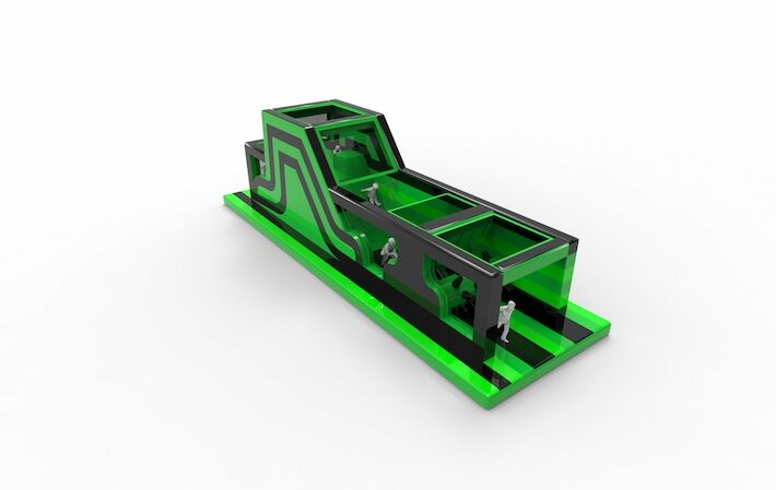Ninja Run XL Component kopen bij JB Inflatables Nederland. Bestel nu online bij JB Inflatable Nederland
