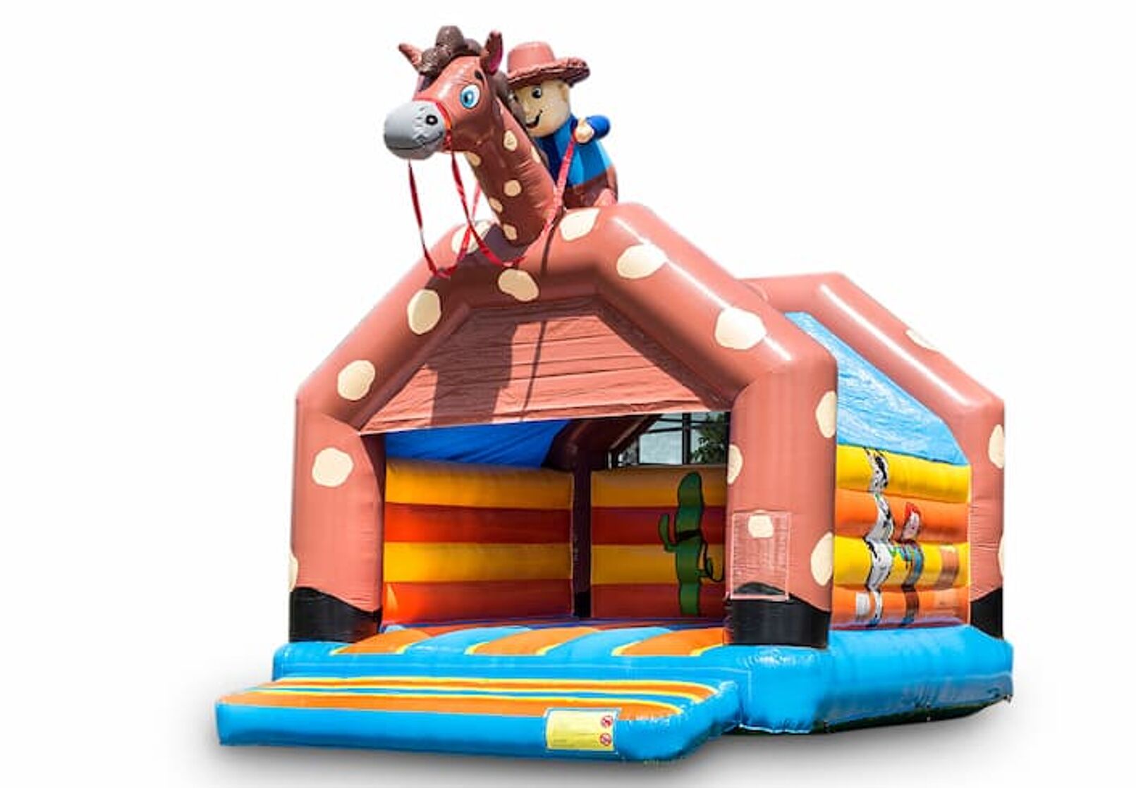 Product afbeelding Cowboy Super Springkasteel