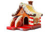 Opblaasbaar peperkoekhuisje thema springkussen slide combo te koop bij JB in Meppel