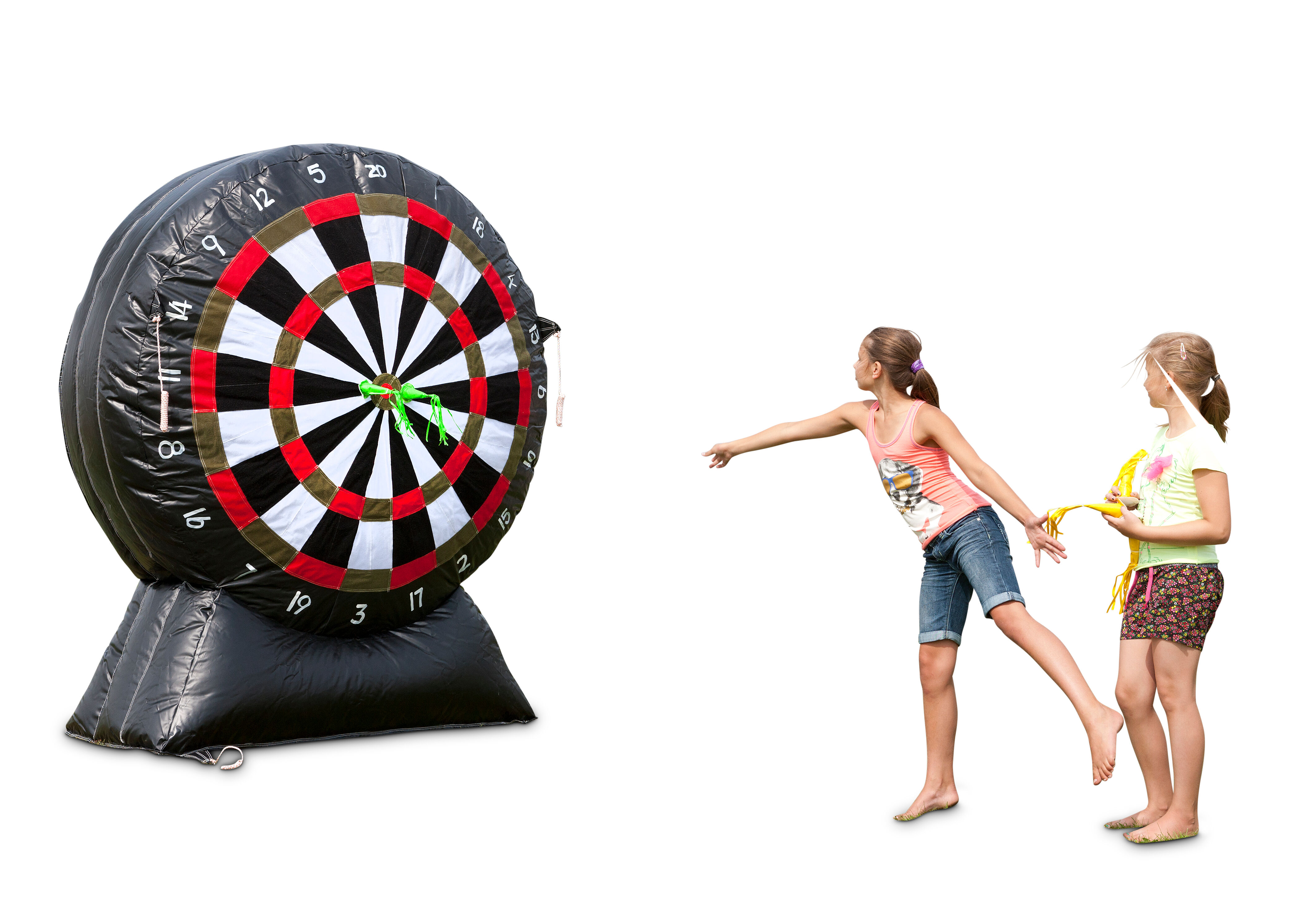 Opblaasbaar mega dartbord
