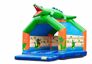 Groot luchtkussen overdekt kopen in krokodil thema voor kinderen. Bestel luchtkussens online bij JB Inflatables Nederland