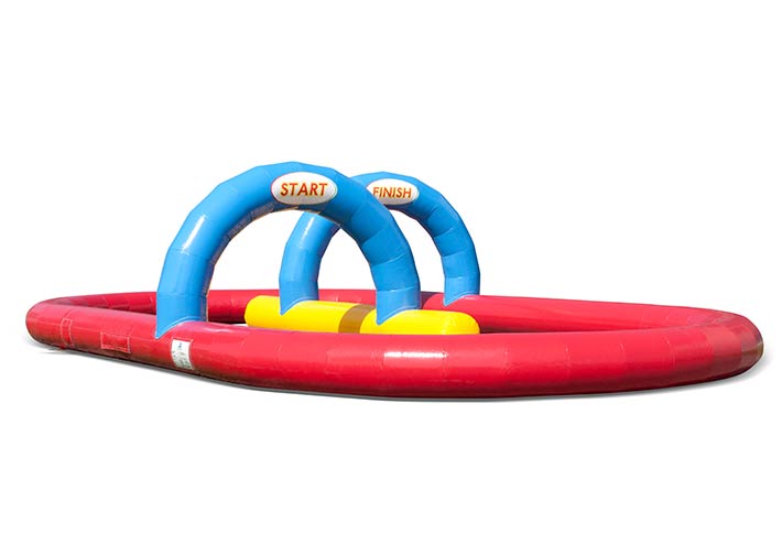 Springkussen in racebaan vorm