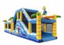 Opblaasbare modulaire stormbaan in surf thema met passende 3D objecten bestellen voor kinderen. Koop opblaasbare stormbanen nu online bij JB Inflatables Nederland