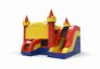Order a rightside slide dropslide combo basic 13ft inflatable manufactured bounce house in colors blue-red&yellow for both young and old. Buy inflatable bounce houses online at JB Inflatables America