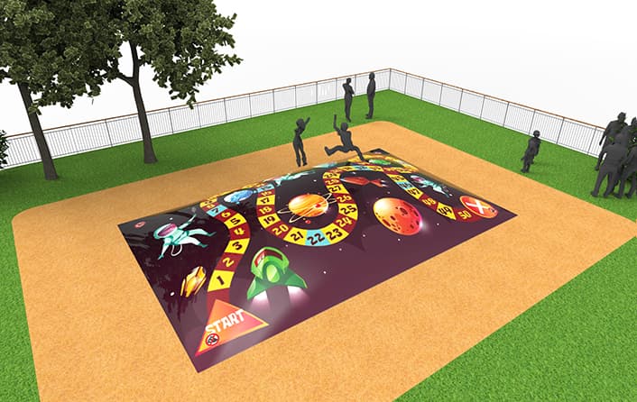 Inflatable springberg met spel thema kopen voor kinderen. Bestel opblaasbare airmountain nu online bij JB Inflatables Nederland