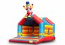 Groot overdekt springkussen kopen in thema zittende clown voor kinderen. Bestel springkussens online bij JB Inflatables Nederland