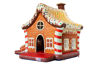 Peperkoekhuisje springkussen winters thema gingerbread online kopen