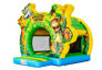 Insuflável Bouncedome Amazone Safari com animais da selva disponível na JB Insufláveis