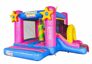order a small inflatable bouncer with slide in unicorn theme