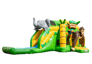 Opblaasbare multiplay super luchtkussen met olifant en gorilla jungle thema kopen voor kinderen