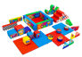 XXL Comic-themed Softplay Set with Colorful Blocks to Play