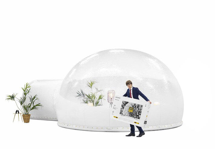 Modular Privacy Dome 5m + Dichte Cabine