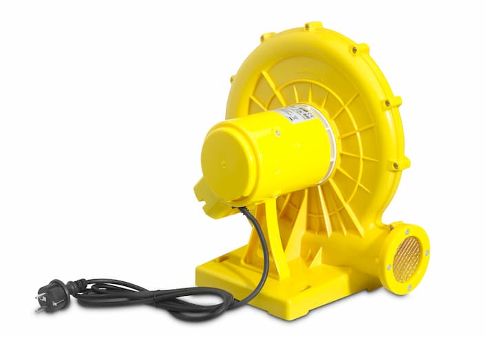 Blower 450 watt kopen voor opblazen inflatable springkussen van JB