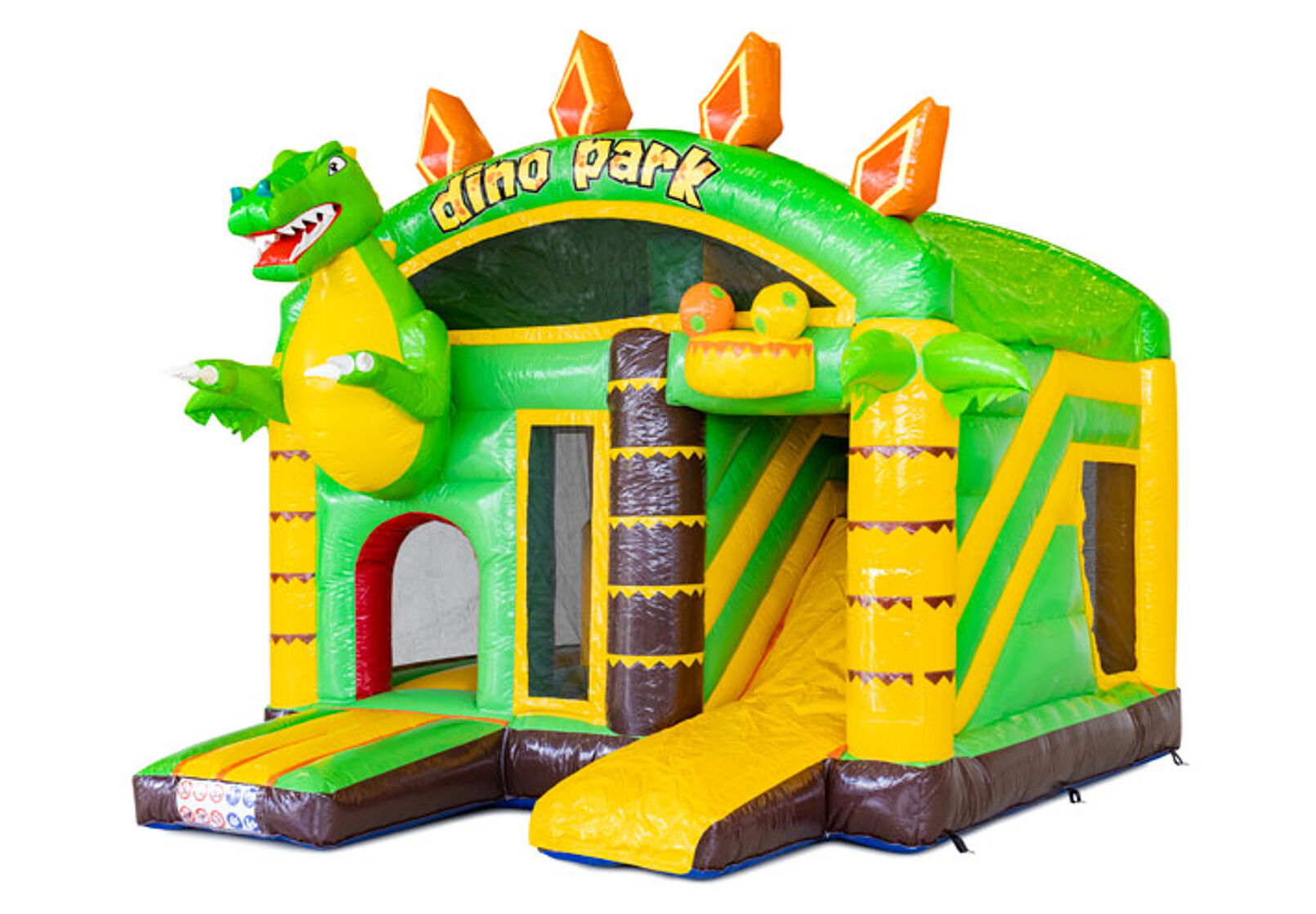 Product afbeelding Multi Box Overdekt Dino Springkussen