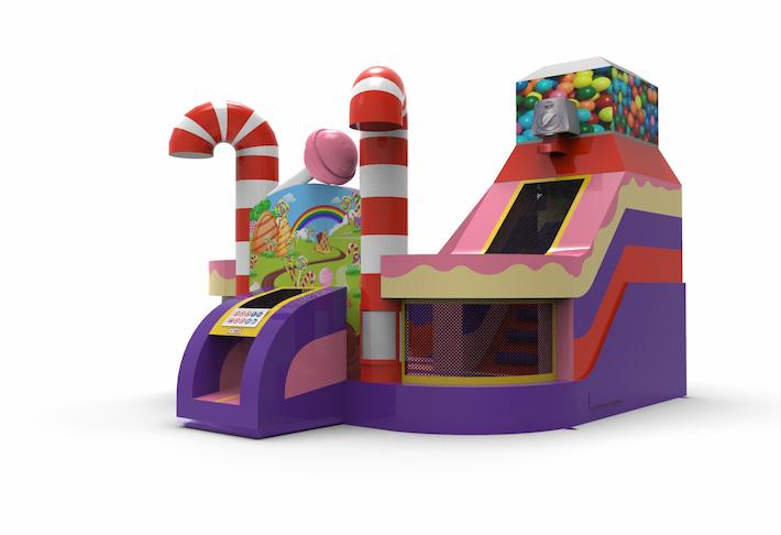 springkussen funcity candy thema voor kinderen bestellen
