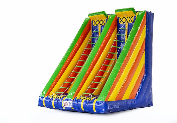 Opblaasbare Twister ladder kopen voor klimmen kinderen attractie zeskamp bij JB Inflatables