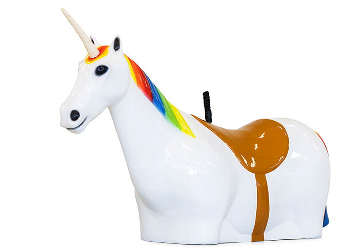 Order classic unicorn attachment for the inflatable rodeo. Buy the unicorn rodeo attachment now online at JB Inflatables UK