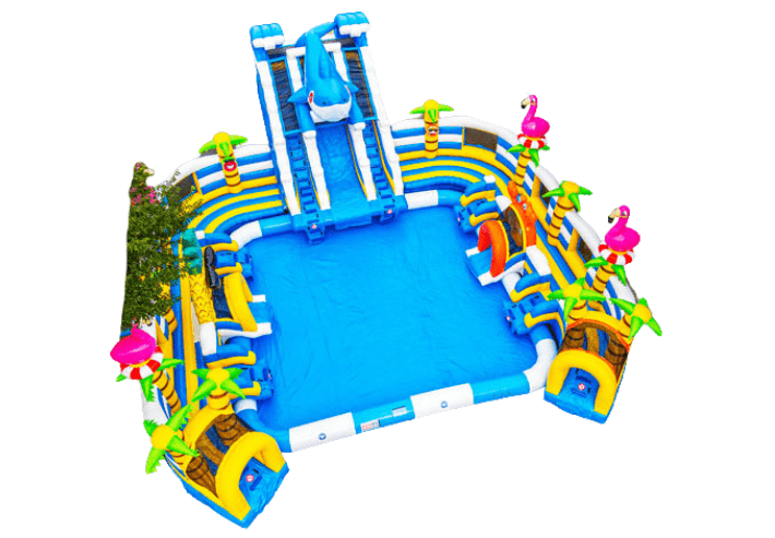 Vierkant mega waterpark in beach thema te koop bij JB in Meppel