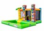 Order a multi splash Hawaii bouncer with or without bath for children. Buy bouncers online at JB Inflatables UK