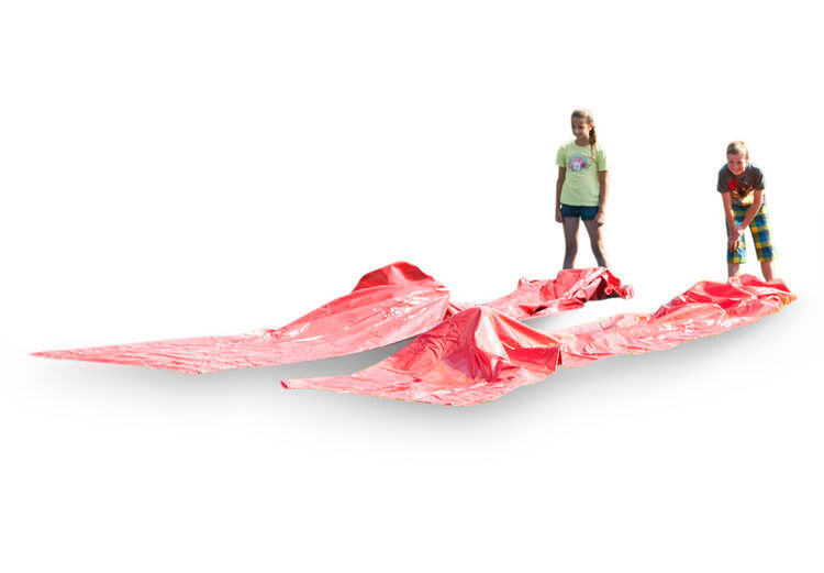Order red crawl tunnel for both old and young. Buy inflatable items online at JB Inflatables America