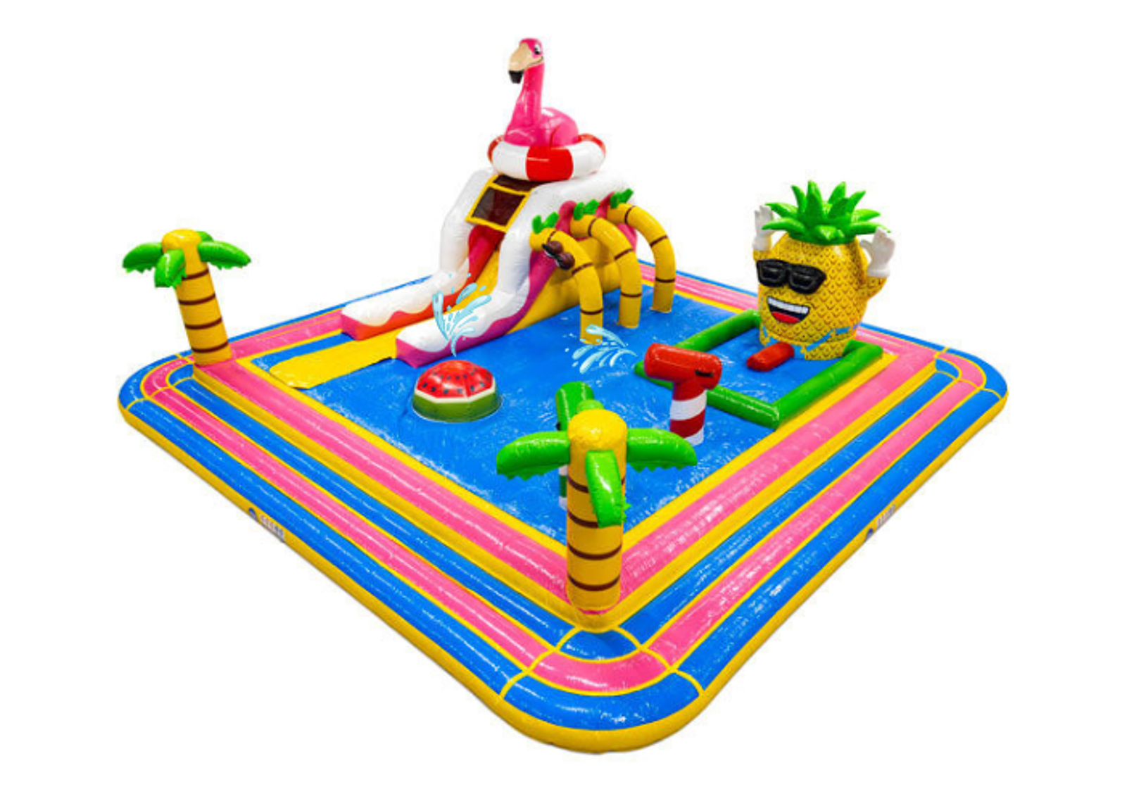 Product afbeelding Splashy Playpark Open - Hawaii Flamingo