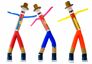 Maatwerk Skydancers rodeo stijl op aanvraag gemaakt