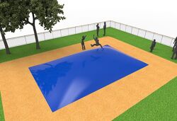 Acheter airmountain gonflable en bleu pour les enfants. Commandez des airmountains gonflables maintenant en ligne chez JB Gonflables France