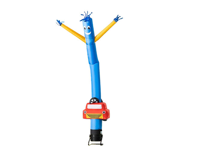Acquista un'auto gonfiabile 3D Airdancers di 6 m in blu da JB Gonfiabili Italia. Ordina pupazzi gonfiabile che ondeggia stravagante nei colori e nelle dimensioni standard direttamente online