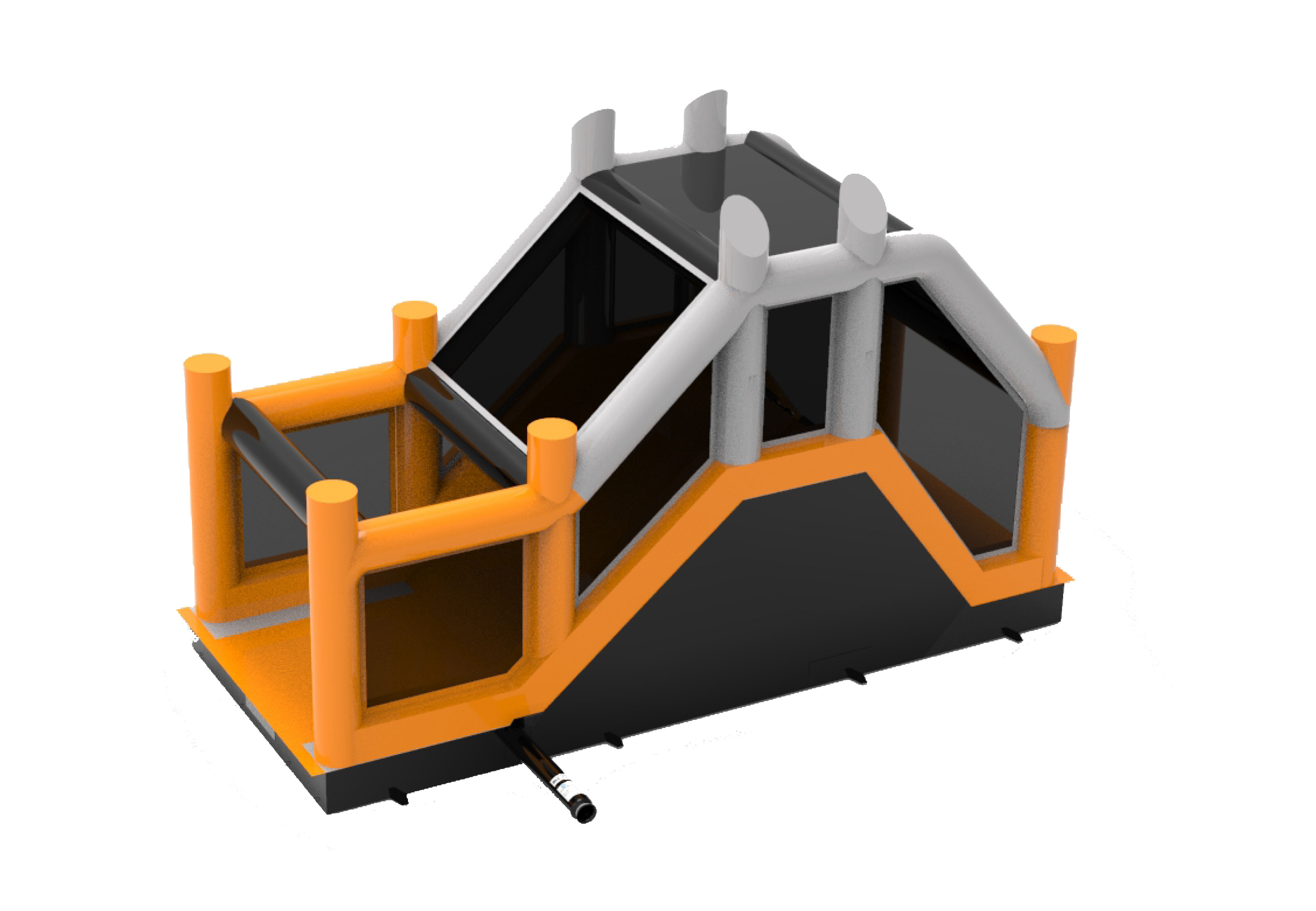 Achetez un parcours du combattant Mountainslide modulaire giga gonflable de 40 pièces pour les enfants. Commandez des parcours d'obstacles gonflables en ligne maintenant chez JB Gonflables France