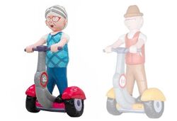 Sarah op Segway