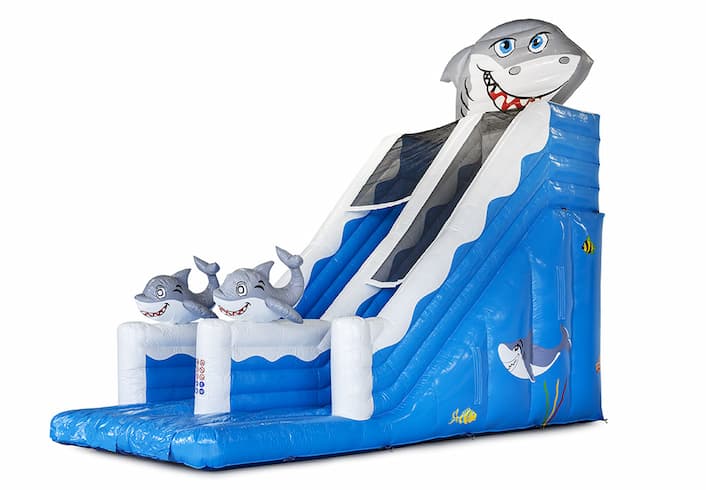 Obtenez votre toboggan gonflable avec des couleurs gaies, des objets 3D et une impression amusante sur la paroi latérale pour les enfants. Commandez des toboggans gonflables maintenant en ligne chez JB Gonflables France