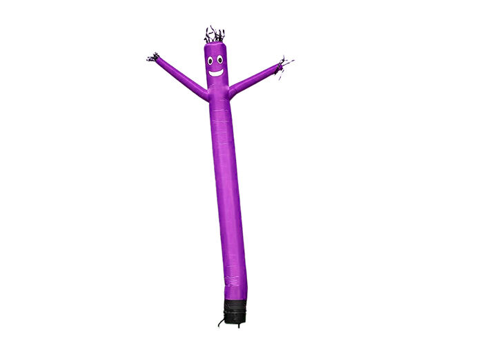 Kaufen Sie einen 6 Meter hohen lila Skydancer als Hingucker.