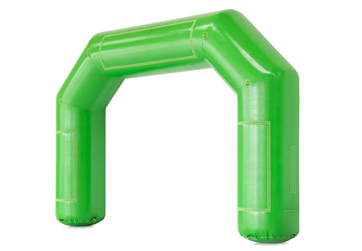 Grüner aufblasbarer Werbebogen 6x4 Meter – ideal als Start- oder Zielbogen bei Veranstaltungen. Jetzt direkt bestellen bei JB-Inflatables!
