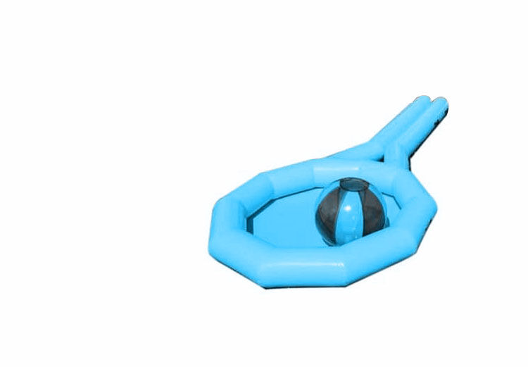 Achetez un support gonflable bleu pour petits et grands. Commandez maintenant des châteaux gonflables en ligne chez JB Gonflables France