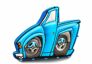 Maatwerk opblaasbare product vergroting Auto Carwash 