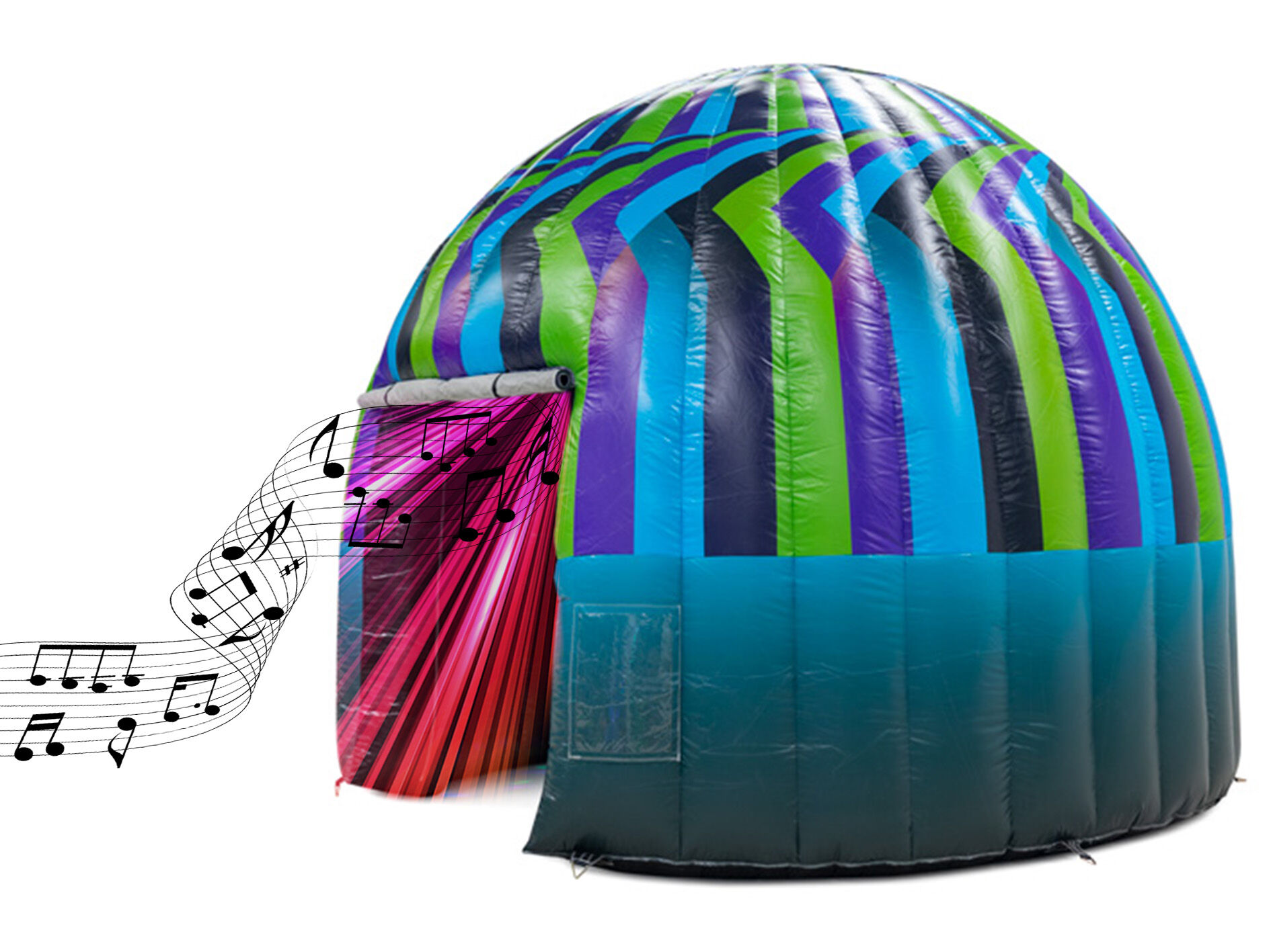 Eine aufblasbare Disco-Zelt bei JB-Inflatables kaufen