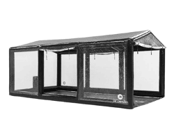 ProStation - 762 x 427 x 274-335 cm (szary dach)