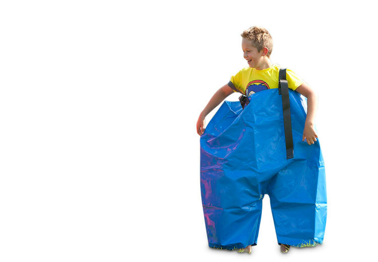 Get blue sponge pants for both old and young online now. Buy inflatable items online at JB Inflatables America