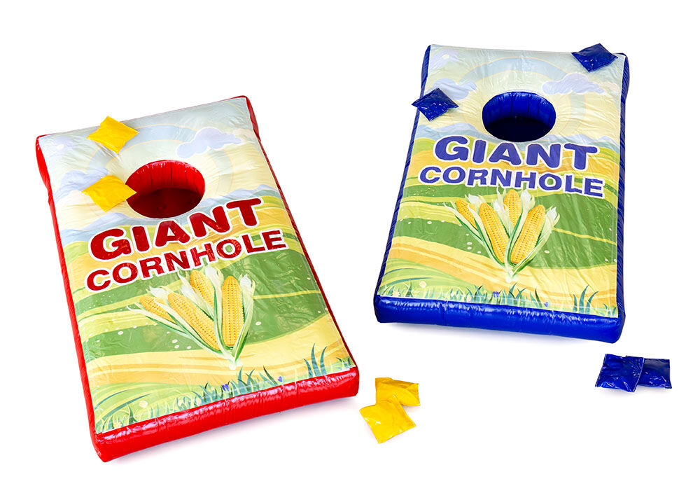 Giant Cornhole zijaanzicht voor