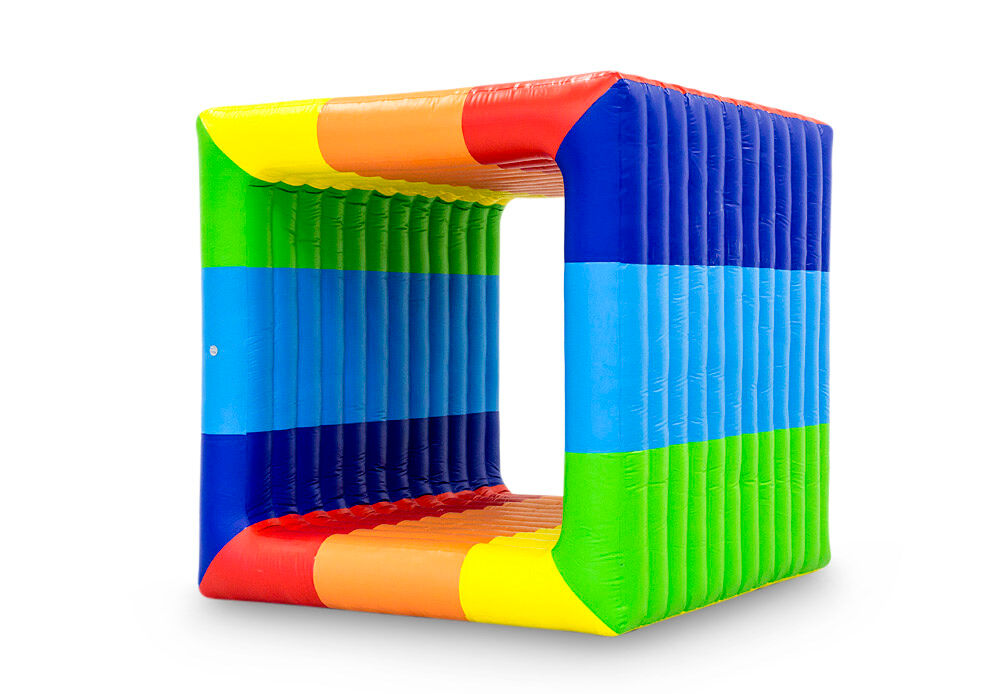 Buy unique rainbow flip it cube for both old and young. Get your inflatable items now online at JB Inflatables America