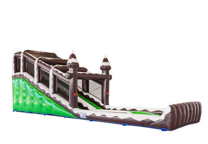 Donutslide in wintersfeer