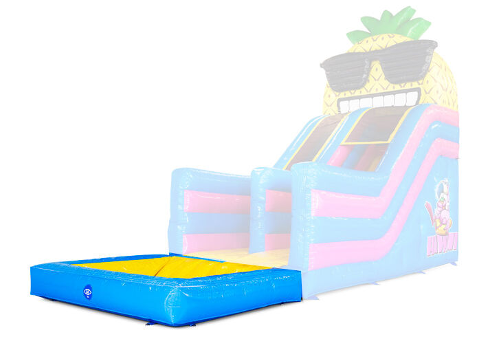 Connectable pool for 4-in-1 Hawaii slide, perfect for adding extra water fun.