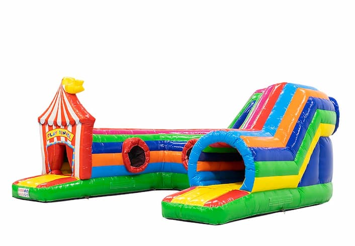 Acquista giochi gonfiabili al coperto divertenti tunnel di crawl del castello gonfiabile in tema di circo per bambini. Ordina i castelli gonfiabili online su JB Gonfiabili Italia