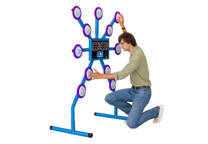 Solid Reaction Frame from JB-Inflatables for reaction speed and agility.