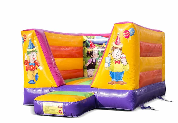 Kaufen sie eine kleine offene aufblasbare hüpfburg im partythema für kinder. Hüpfburgen sind online bei JB-Hüpfburgen Deutschland erhältlich