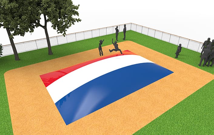 Buy inflatable airmountain in theme Dutch flag for children. Order inflatable airmountains now online at JB Inflatables UK
