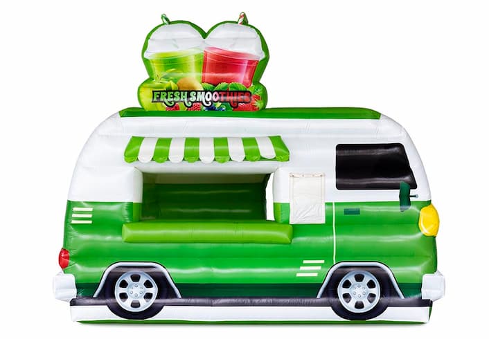 Opblaasbare foodtruck smoothie bar kopen