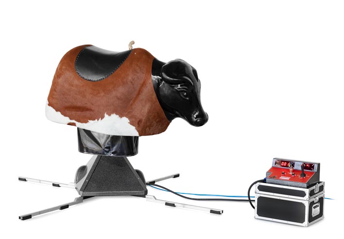 Acheter un taureau de rodéo mécanique avec une peau de taureau pour les enfants ou les adultes à monter