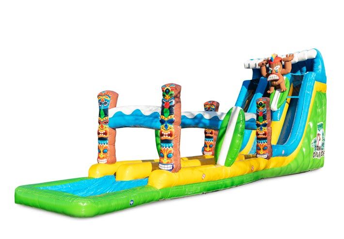 Acquista Acquascivolo gonfiabile Hawaii Drop and Slide per bambini. Ordina ora gli scivoli gonfiabili online su JB Gonfiabili Italia