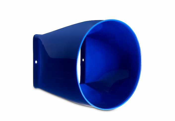 Blauw blowerkapje kopen voor inflatable opblaasbaar springkussen 